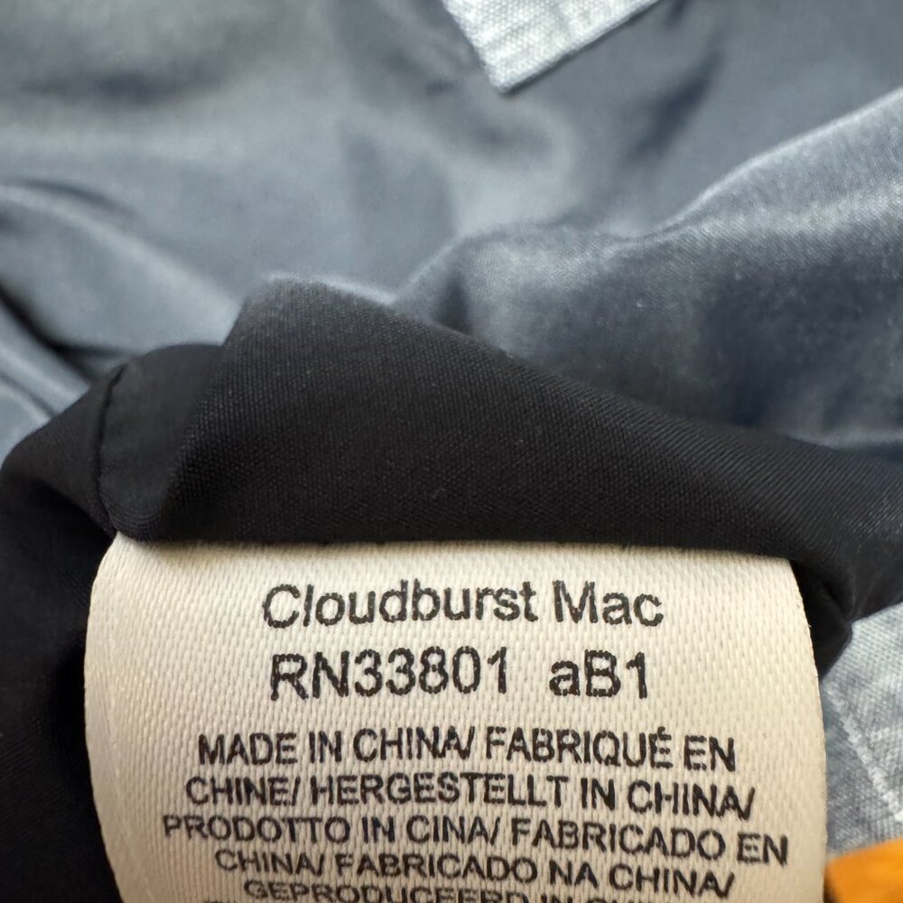 Seasalt Cornwall Cloudburst Mac Raincoat Tin Cloth Waterproof Jacket UK 16/US 12 - Picture 6 of 14
